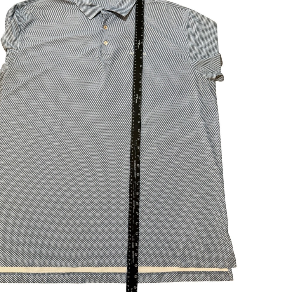 FootJoy Golf Performance Preppy Polo Shirt Kings Country Club Sz XXL Striped - Picture 7 of 8